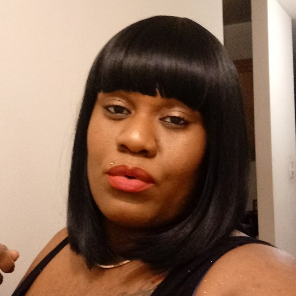🆕️ Kalyss Yaki Black Short Bob Wig With Bangs Synthetic